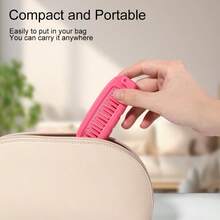 Lược chải tóc gấp gọn nhỏ gọn | Làm mượt tóc tức thì khi đi du lịch, văn phòng và chỉnh sửa tóc hàng ngày | Bàn chải tóc gấp gọn tiết kiệm không gian | Gỡ rối nhẹ nhàng và dễ dàng cất giữ - Nhiều màu - Xem 5
