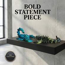 1 peça de enfeite de escorpião elegante com impressão 3D em cores degradê, ideal para decoração de carro, casa, mesa, sala de estar, quarto, escritório, presente colecionável para entusiastas. - Multicolorido - Ver 5