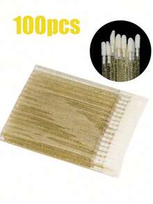 50pcs Disposable Lipstick And Lip Gloss Sticks, Travel Portable Lipstick Cleaning Sticks, Multi-Functional Beauty Cleaning Tools, Lipstick And Lipstick Applicators, Makeup Tools, Beauty Tools, High-Quality Beauty Tools, For Makeup And Personal Care, Multi-Functional Beauty Tools, Makeup Tools, Cleaning Tools, Household Cleaning Sticks, Cosmetics Necessities, Ear Cleaning, Outdoor Care Tool Accessories - Multicolor - View 13