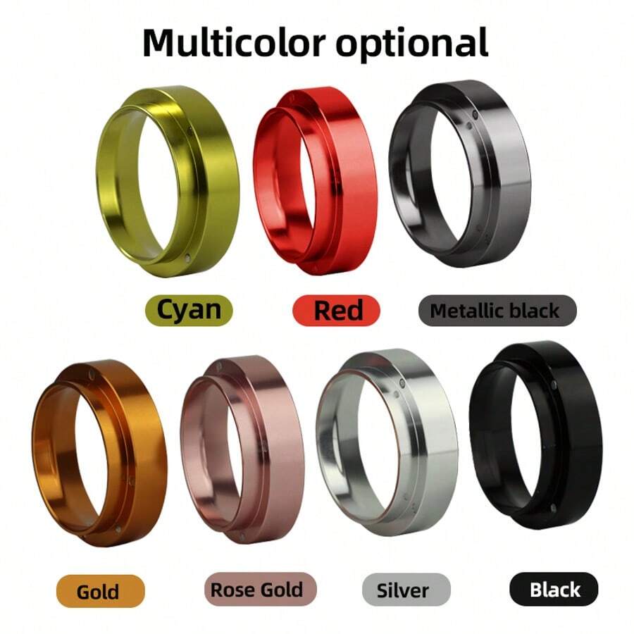 Coffee Powder Funnel With Magnetic Dosing Ring For Espresso Grinder - Multicolor - View 1