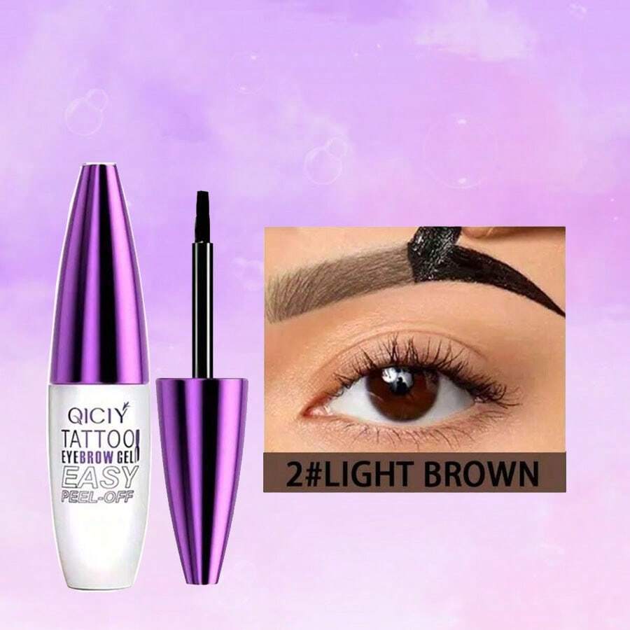 Eyebrow Tint Kit - Long Lasting Waterproof & Smudge Proof Brow Dye |  Dark Brown, Vegan Formula, Gentle & Easy For Beginners | DIY Lamination Effect, Perfect Valentine's Day Gift For Her - 002 - 查看 1