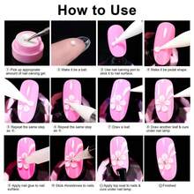 5支装美甲雕刻笔套装，5种不同形状，笔尖采用柔软硅胶材质，适用于各种3D图案的雕刻和压花。搭配不同粗细的美甲刷，可绘制不同形状的线条。 - 彩色 - 查看 3