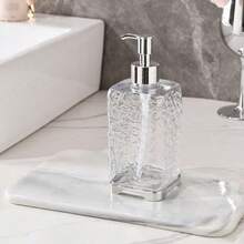 300/400ML Hotel Bathroom Liquid Soap Dispenser, Shower Gel/Shampoo Refillable Bottle - Multicolor - View 4