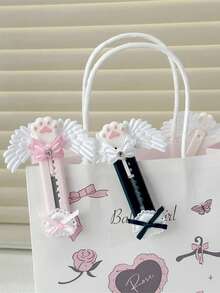 1 Mini Art Knife With Wing Bow Cute Ballet Style Portable Scissors A Tool Knife For Disassembling Packages And Making Handicrafts Suitable For Daily Use