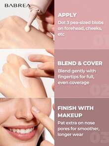 unny club 30毫升亮肤柔滑妆前乳，24小时持久隐形毛孔