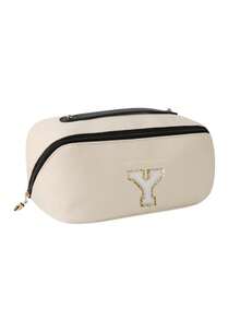 1pc Customized Letter A-Z Waterproof Makeup Bag, Multi-Functional Travel Toiletry Organizer, Large Capacity Cosmetic Storage Pouch, Bathroom Waterproof Organizer Bag, Suitable For Rings, Necklaces, Earrings, Brooches, Watches, Bracelets, Lipsticks, Eyeshadow Palettes, Contact Lenses, Bedroom Decor And Outdoor Travel Essentials - Multicolor - View 35