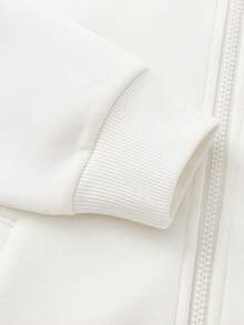 Balabala Kids' Spring Jacket 2026 Soft Lightweight Casual Outerwear For Boys & Girls - Milky White - View 7