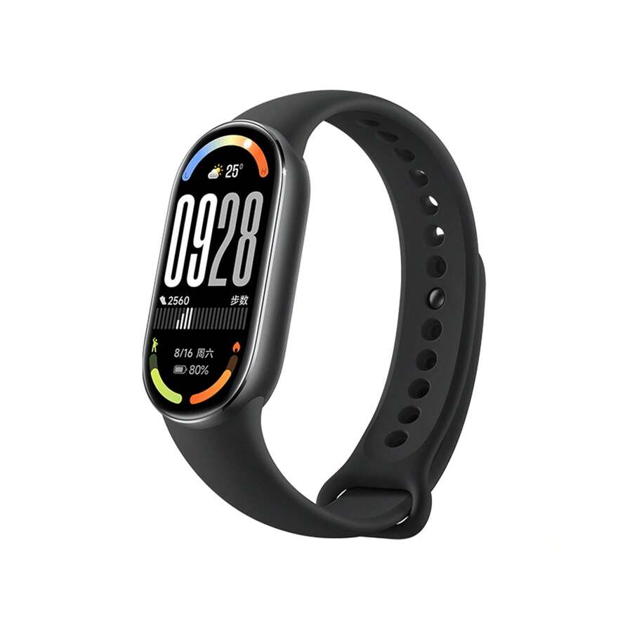 Xiaomi Mi Smart Band 10 (2025),For Man And Women, Smart Watch,1.72" AMOLED Display | 21 Days Battery Life | Touchscreen, Multi-Sport Tracker, Activity Tracker, Heart Rate Monitor - màu đen - Xem 1