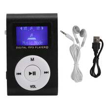 Mini Portable MP3 Player For Sports With LCD Screen And Back Clip - Compatible With Memory Card (Black) - Portable MP3 Mini Screen MP3 - View 9