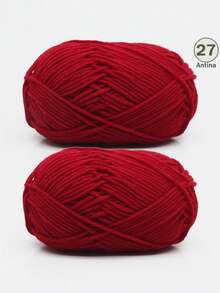 1/2支 5股混色乳白色腈纶纱线，50克/支，柔软多用途，中等粗细的乳白色纱线 - 非常适合手工编织、手工织造、DIY工艺品，可用于DIY钩编包、手提袋、围巾、帽子、毛衣、衣服、拖鞋、鞋子、玩偶、靠垫、钩编毯子、手工钩编项目、DIY小礼物、情人节礼物。