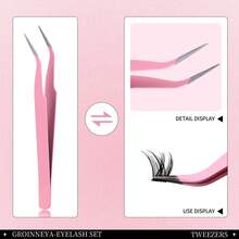 GROINNEYA 7 Pairs Cat Eye Lashes Spiked Criss-Cross Faux Mink Eyelashes Natural Look Soft Full Strip Lashes Luxury Volume Fake Eyelashes Mange Eyelashes Applicable To Dating Scenarios - Cat Eye Lashes - View 26