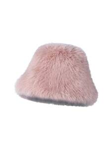Chapéu Bucket Feminino Fofo (1 unidade), Leve, Respirável, Casual, Simples e Versátil, Ideal para Outono/Inverno, Perfeito para Uso Externo, Unissex e para Uso Diário. - chapéu de balde - Ver 16