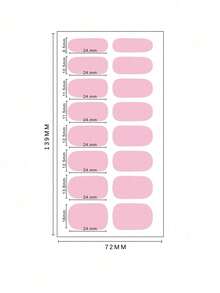 女士美甲贴纸，复活节兔子和彩蛋图案，自粘防水，美甲装饰，防水自粘，易于使用，适合女性，派对和舞会，复活节礼物 - 彩色 - 查看 8