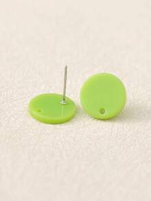 20pcs Acrylic Earring Studs, Women Fashion Jewelry DIY Earring Making Accessories