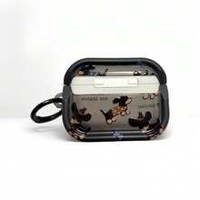 1pc Cute Dachshund Style Original Japanese Design Pro 2/Pro 3 Protective Case, 3/ 4 Protective Cover (Earphones Not Included) - Black - View 7