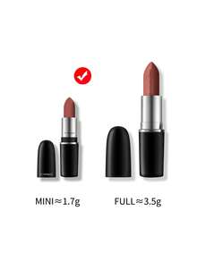 MAC MACXIMAL 缎光哑光唇膏 - 669 暖泰迪熊色，1.7克 - mini #669 - 查看 2