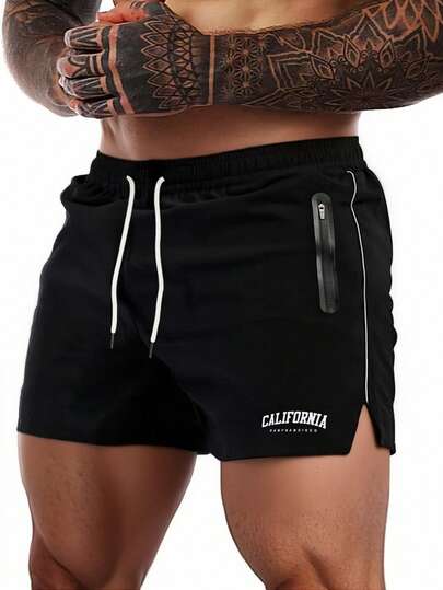 Men's Outdoor Sports Shorts, Breathable & Comfortable Quick-Dry Shorts For Summer
