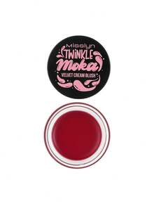 MISSLYN Shimmering Mocha Velvet Blush, Creamy To Powder Texture, Smooth Application, Long-Lasting Pigmentation, 6 Shades Available, Lightweight & Blendable, High Color Payoff, Refined Finish, Makeup Brand, Face Makeup, Suitable For Women & Girls, Winter Essential, Y2K Style, Versatile, Birthday Gift, Valentine's Day Gift, Party Gift, New Year Gift, Best Color, Cruelty-Free & Vegan - #8 RASPBERRY - 查看 7