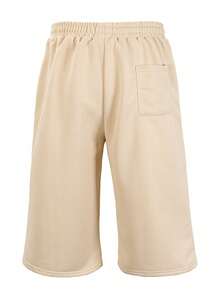 HEYKESON Men's Casual Knee-Length Shorts, Street Style For Summer - Khaki - View 3