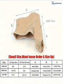 2pcs Unisex Toe Protector Sleeves With Gel Pads, Anti-Friction, High Elasticity, Breathable, Suitable For Day & Night, Soft Knitted Insoles, Foot Protection For High Heels And Boots Insulation, Galentines, Puppy, Carnival,Shoe,Spring Summer Picks,Brides Maid Gifts,Room,Bedroom Deccor,Bedroom Deccor,Beach,Travel,For Men,For Women,Vacation - Multicolor - View 7