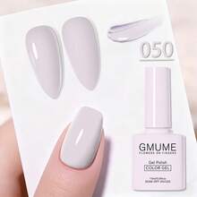 专业沙龙级凝胶指甲油,7.5毫升可卸UV/LED凝胶,高显色度裸色和闪粉色,易于涂抹的指甲胶水,适合在家DIY美甲设计 - 彩色 - 查看 56