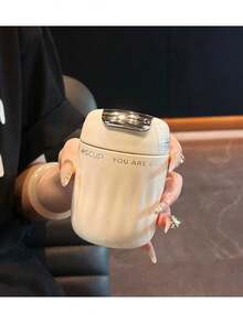 1个7.5盎司旅行保温咖啡杯，防滑设计带滤网，轻便易携，适合旅行、驾车、徒步和居家使用。 - 彩色 - 查看 3