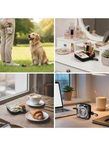 1pc Dog Treat Bag, Pet Training Set, With Hook For Easy Carrying, Pet Waste Bag, Puppy Training Reward Snack Bag, Happy Dog, Dog Supplies, Puppy Supplies - Multicolor - View 6