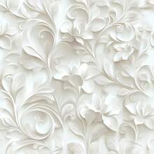 1 Cuộn Giấy Dán Tường Tự Dẹp Họa Tiết Hoa 3D Màu Trắng Thanh Lịch, Chất Liệu Vinyl, Dễ Dán, Giấy Dán Tường Hoa Tối Giản, Hình Dán Trang Trí Tường, Giấy Dán Tường Đẹp, Trang Trí Nhà Cửa, Giấy Dán Tường Phòng Khách - Nhiều màu - Xem 14
