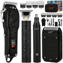 LQT 4pcs/2pcs/1pc Multi-Functional Men's Hair Tools, Professional Hair Clippers For Men, Electric Ear And Nose Hair Trimmer & Beard Trimmer - Sharp, USB Charging, Cordless, Portable Electric Shaver, Suitable For Family And Salon Barber Supplies, Father's Day/Christmas Men's Gifts - 彩色 - 查看 2