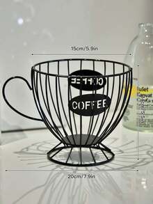 Light Luxury Snack And Candy Storage Rack For Coffee Shops, Home Use, Coffee Capsule Storage, Cup Display Stand - Multicolor - View 14