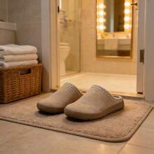 Arch Support Slippers Women's Foot Care Pressure Relief Suede Slip On Non Slip Indoor Outdoor Mules - Nâu nhạt - Xem 5