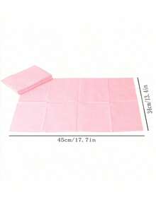 Foldable Nail Armrest+20 Disposable Nail Table Pads, Nail Professional Hand Stand, Nail Hand Stand, Portable Acrylic Hand Stand, Nail Pillow Armrest, Foldable High Rise Nail Lamp Plastic Hand Pillow, Minimalist Style Hand Pillow, Lightweight And Luxurious Hand Pillow Tool Stand, Nail Salon Exclusive Wristband (Pink) - Tattoo Pad - Multicolor - View 6