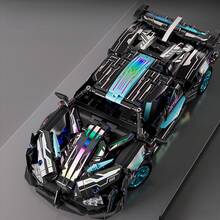 Adult Block Vehicles - Sports Car - View 3