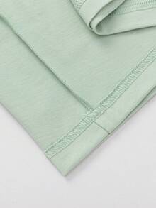 Balabala 2026 Spring Boys' Long Sleeve T-Shirt, Soft Cotton Undershirt, Casual Everyday Top - Pink Green - View 8