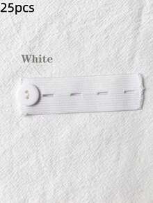 4pcs/2pcs Elastic Waist Extender, Adjustable Waist Extender Buckle For Pants, Suitable For Extending Waistband For Maternity Pants