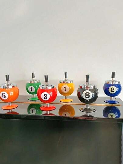 Large Ashtray With Lid, Creative Windproof Ashtray, Suitable For Bar, KTV, Living Room, Internet Cafe, Home Decor, Holiday Gift, Birthday Gift, Graduation Gift