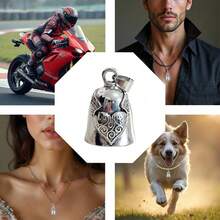 1pc Zinc Alloy Jingle Bell Keychain, Unisex Christian Style Car Accessories, Car Key Chain | Exquisite Details | Uncoated Surface - one-size - View 5