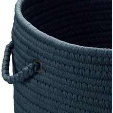 Colonial Mills BR22 18 by 18 by 12-Inch Boca Raton Solid Storage Basket, Eggplant(14"x14"x10" Azul lago) - Multicolor - Ver 4