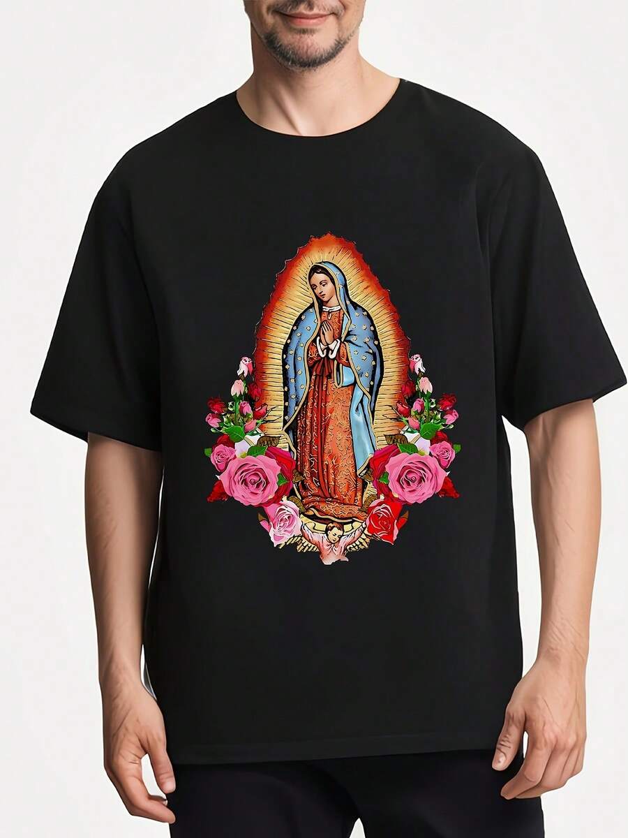 Pearls Are Always Appropriate T-Shirt - 黑色 - 查看 1