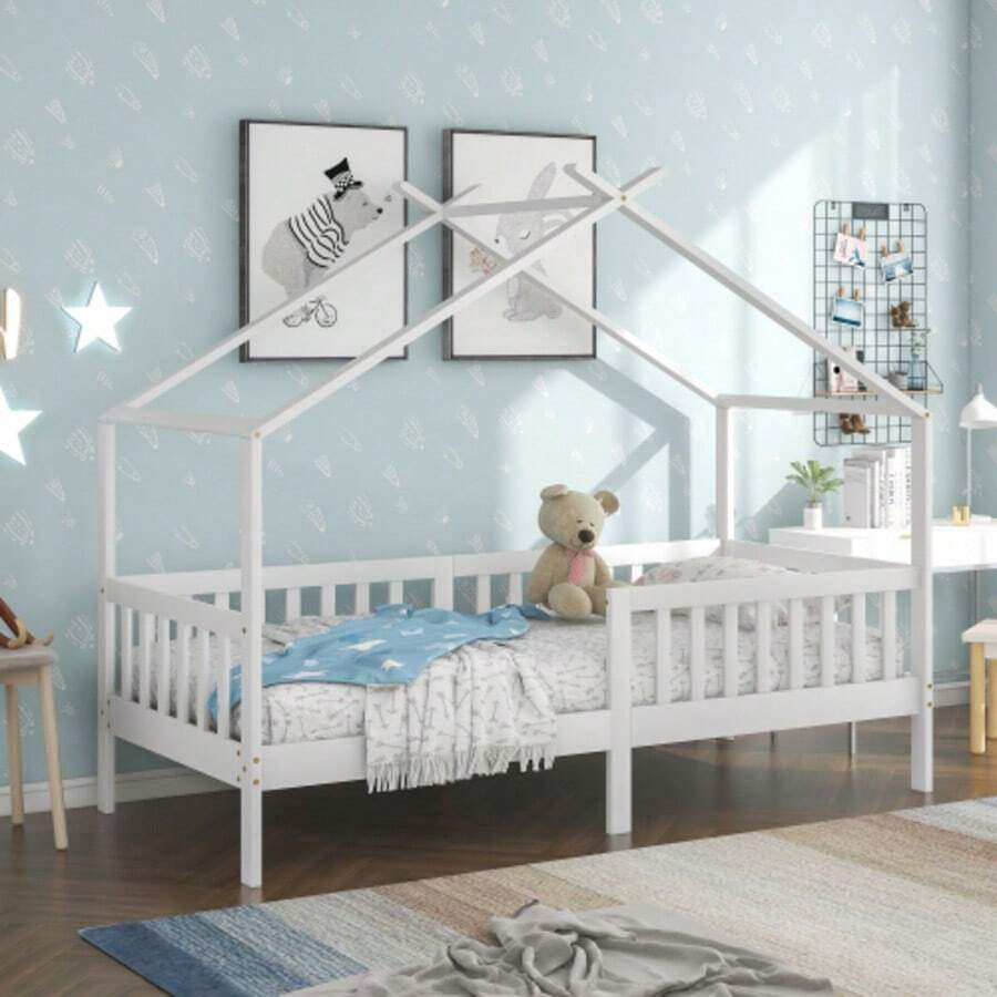 Bed Frames - White - View 1