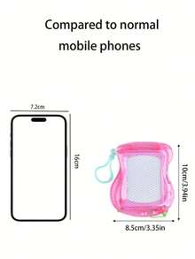 Bộ 5/10 bảng vẽ từ tính mini kèm móc khóa, bảng vẽ nguệch ngoạc dùng trong văn phòng và giáo dục, đồ chơi viết và vẽ có thể xóa, lý tưởng làm quà tặng trong các bữa tiệc, chất liệu nhựa. - Nhiều màu - Xem 5