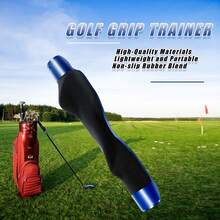 Golf Grip Trainer Right Handed Golf Club Grip Training Aid For Beginners & Pros, Grip Strength Trainer, Golf Swing Trainer Practice Grip Corrector - 彩色 - 查看 7