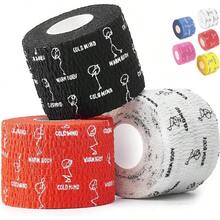 Cinta de Agarre Atletico para Entrenamiento de Gimnasio - 6m x 4.7cm - Ideal para Levantamiento de Pesas Soporte para Pulgar - 3 Rollos Mixtos V1 - 3RollosMixV1 - Ver 1