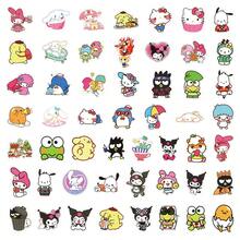 SANRIO 104 miếng dán hoạt hình  dễ thương - Chống thấm nước, thích hợp để trang trí điện thoại, laptop, sổ tay, bình nước, đồ dùng làm sổ lưu niệm, văn phòng phẩm. - 104 CÁI - Xem 12