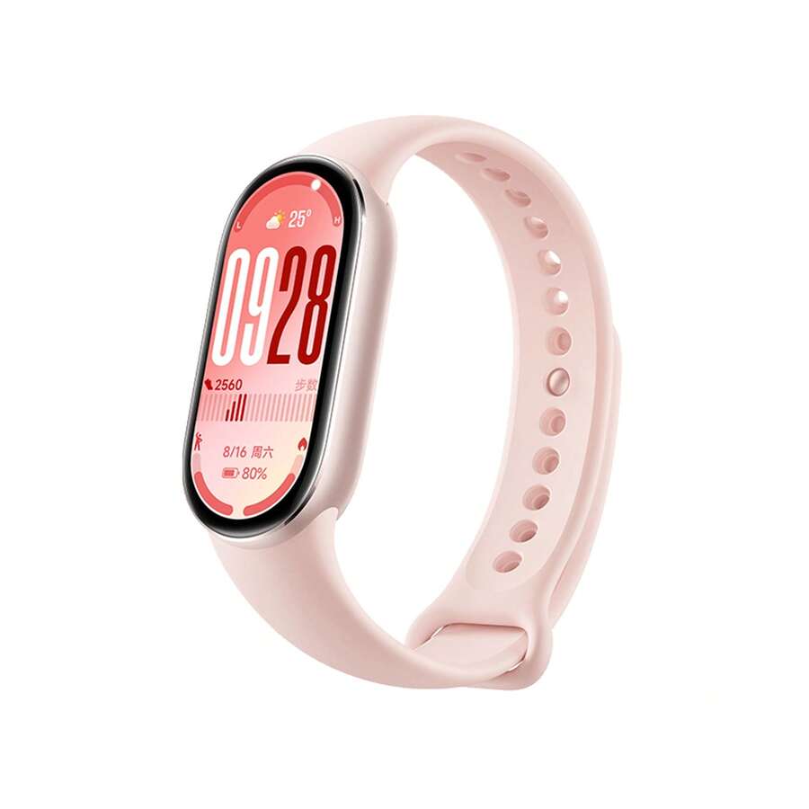 Mi Smart Band 10 (2025),For Man And Women, Smart Watch,1.72" AMOLED Display | 21 Days Battery Life | Touchscreen, Multi-Sport Tracker, Activity Tracker, Heart Rate Monitor - Màu Hoa hồng đỏ - Xem 1
