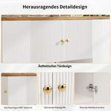 Modern Kitchen Island, Kitchen Cabinets, Sideboards, Kitchen Furniture With Drawers And Shelves, China Cabinets For Kitchen And Dining Room, White - White - View 2