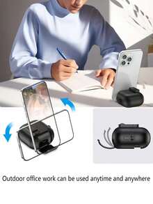 适用于 Pro 3 (2025)/ 4/4 (ANC) 的保护壳，兼容 Pro 第二代 (2022-2024) (USB-C)，带锁扣的防摔保护套，多色可选 - 彩色 - 查看 4