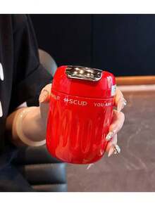 1个7.5盎司旅行保温咖啡杯，防滑设计带滤网，轻便易携，适合旅行、驾车、徒步和居家使用。 - 彩色 - 查看 4