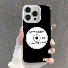 Funda de teléfono S-System of a Down Rock para 17,16,15,14,13,12,11,Pro,Max,Plus, cubierta blanca mate a prueba de golpes - z8 - Ver 6