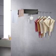Telescopic Clothes Drying Racks - een maat - Bekijken 6